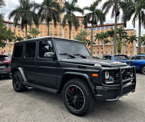 Used 2017 Mercedes Benz G Class Amg G 63 For Sale 131 500 The Gables Sports Cars Stock 273235