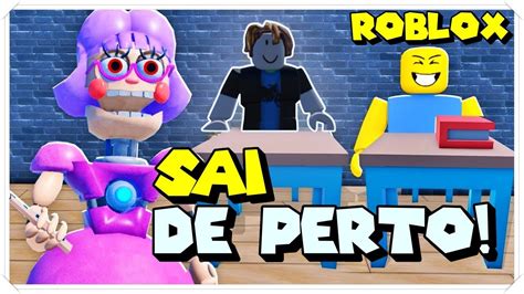 Novo Animatronic Escape Da Professora Malvada Do Roblox Escape Miss