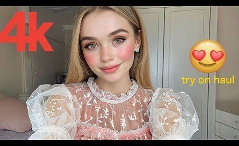 See Through Transparent Try On Haul Micro Transparent Lingerie Bathing Suit Try On Haul