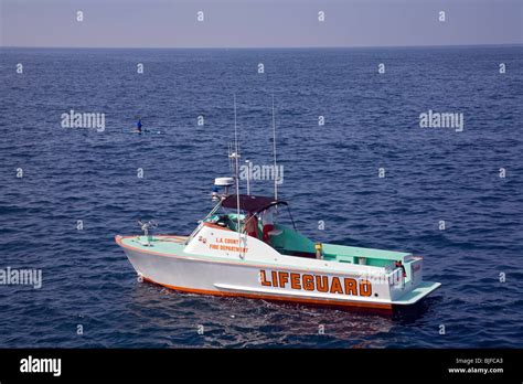 Lifeguard usa boat Banque de photographies et dimages à haute