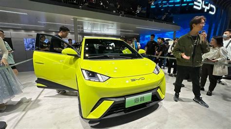 Byd Seagull Billig Elektroauto Aus China Macht In Shanghai Furore