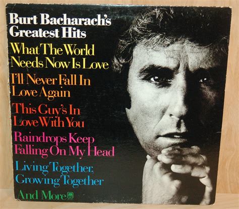 Burt Bacharachs Greatest Hits Vinyl Lp Stereo Amazonde Musik Cds And Vinyl