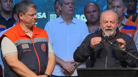 São Sebastião Vira Palco De União De Lula E Tarcísio