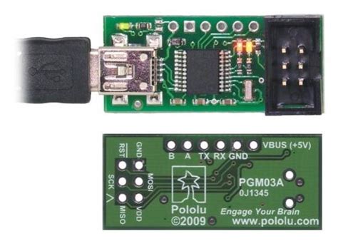 Pololu Usb Avr Isp Programmer Robot Gear Australia