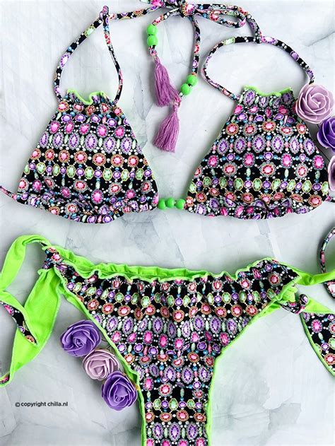 Triangle Bikini Jewel By Vitamins Vacanze Italiane Bottom Size Xl Top Size M