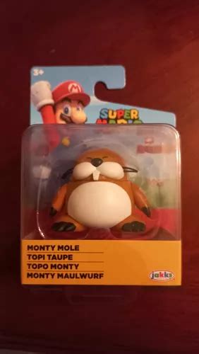 Figura Monty Mole Topo Super Mario Envío gratis