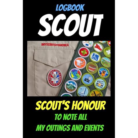 Buy Logbook Scout Survival Manual Scouts Honor Usa Boys Scouts