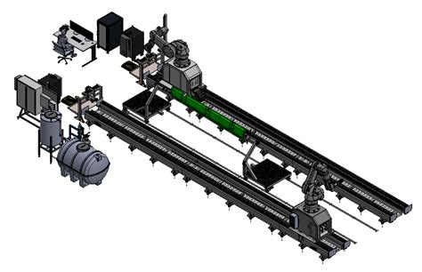 Dual Robot System Order From Ctrm Malaysia For Aerospace Composite