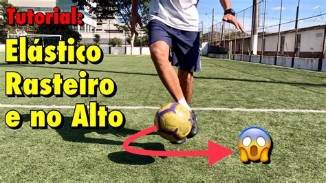 19 Tutorial ELÁSTICO rasteiro e no alto Treino de Futebol YouTube