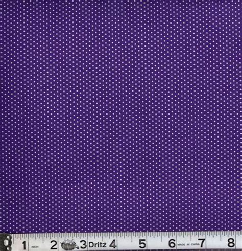 Bolt 45 Pin Dots Purple 15 Yards 265 Yd Marshall Dry Goods Company