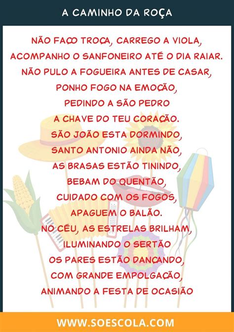 Poema Sobre Festa Junina - 7