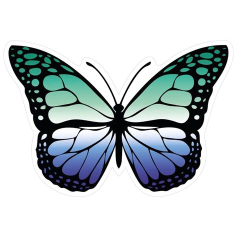 Sticker Mariposa Bandera Gay
