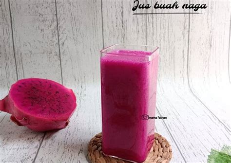 Resep Jus buah naga oleh Mama fathan - Cookpad