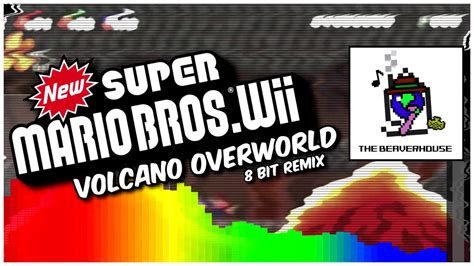 New Super Mario Bros Wii Volcano Overworld Bit Remix Youtube