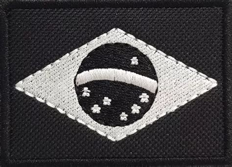 Patch Bordado Bandeira Do Brasil MercadoLivre