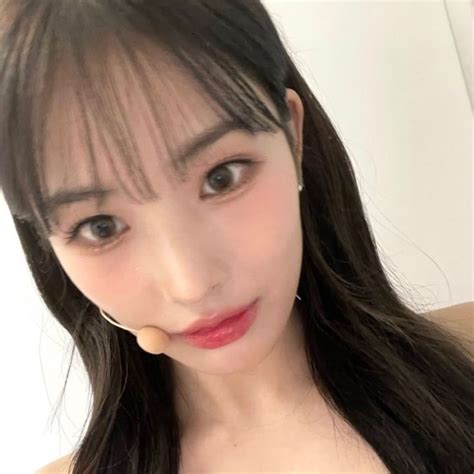 Choi Yunjin Jinni Nmixx Selca Icon Pfp Kpop