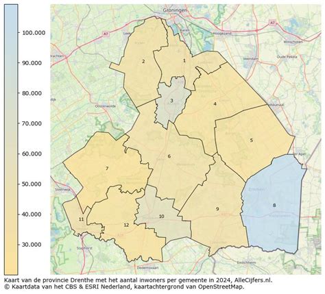 Provincie Drenthe In Cijfers En Grafieken Bijgewerkt 2025