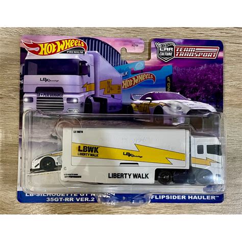 Hot Wheels Team Transport Lbwk Nissan Gtr R Shopee Malaysia