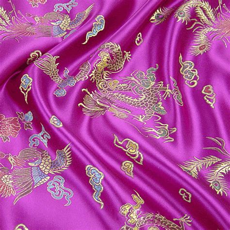 Chinese Dragon Brocade Fabric Uk