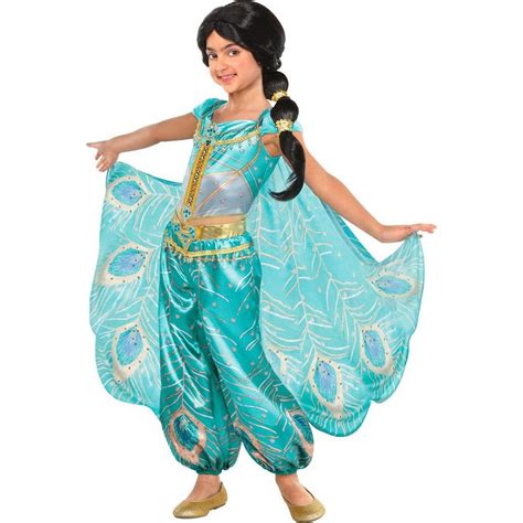 Kids' Jasmine Whole New World Costume - Aladdin | Party City