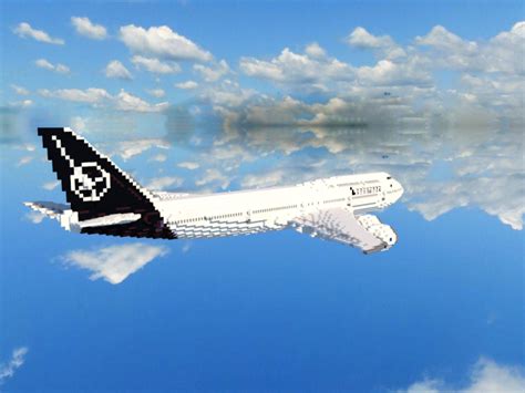 Boeing 747 8 Minecraft Project