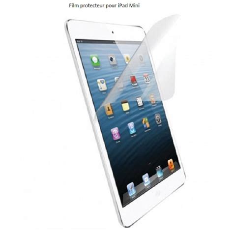 Film De Protection Souple Pour Ipad Mini