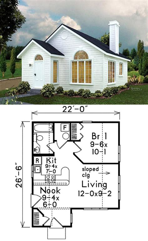 Enchanted Cottage Tiny House Floor Plan for Building Your Dream Home