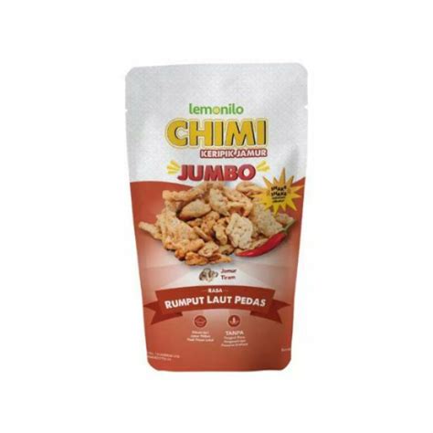 Jual Keripik Jamur Chimi Lemonilo Rumput Laut Pedas Shopee Indonesia