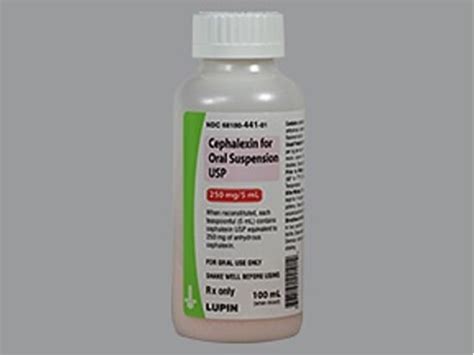 Cephalexin Mg Ml Suspension Ml Bottle Mcguff Medical Products