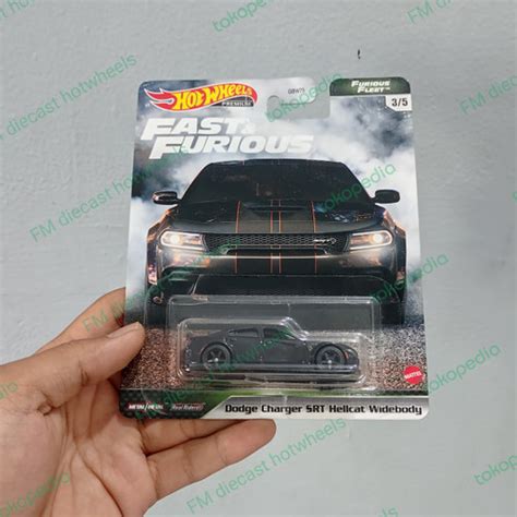 Jual Hot Wheels Dodge Charger Srt Hellcat Widebody Fast And Furious Premium Kab Tangerang