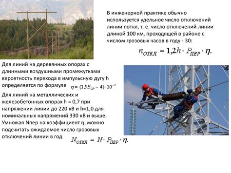 Грозозащита воздушных линий электропередачи - online presentation
