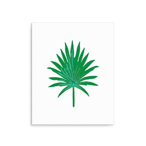 Palm Leaf Art Print Mojave Desert Ts And Souvenirs