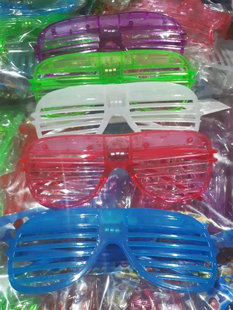 Lentes Luminosos Luz Led Retro Fiesta Batucada Boda Mercadolibre