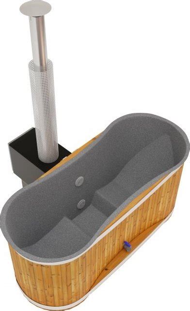 Horavia Hot Tub Tiny koupací sud Thermowood Stone Grey od Kč