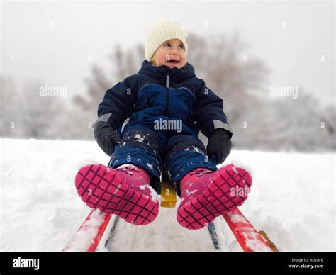 Happy Sled Hi Res Stock Photography And Images Alamy