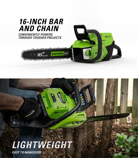 GreenWorks Pro GD60CS40 60V Cordless Chainsaw (Bare Tool)