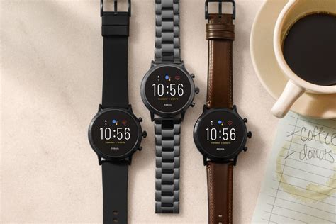 Fossil Gen 5: смарт-часы с чипом Snapdragon Wear 3100, 1 ГБ ОЗУ, NFC ...