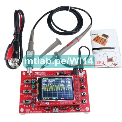 Osciloscopio digital DSO138 con sonda P6040 - MTLAB