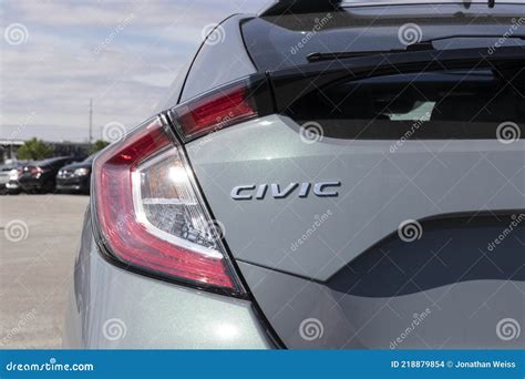 Honda Civic Display The Honda Civic Is One Of The Top 25 Cars Sold In