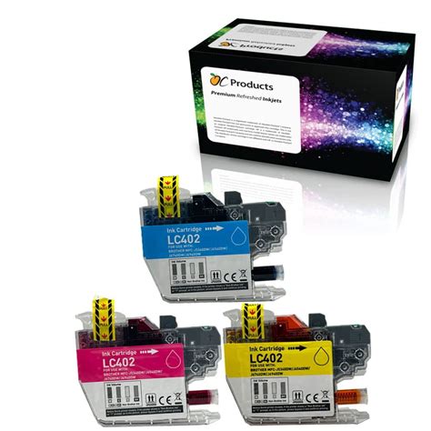 OCProducts Compatible Ink Cartridge Replacement For Brother LC402 3