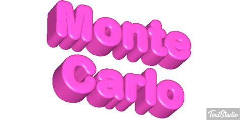 Monte Carlo City Animated GIF logo designs | TextStudio