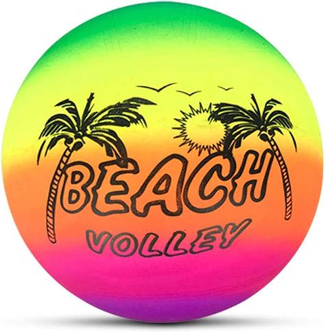 Ububiko Beach Volleyball Ball Summer Inflatable Beach Ball Rubber