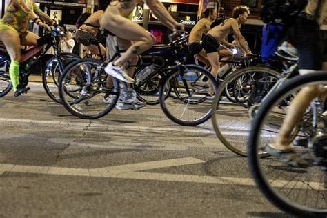 Photos From The World Naked Bike Ride Chicago 2024