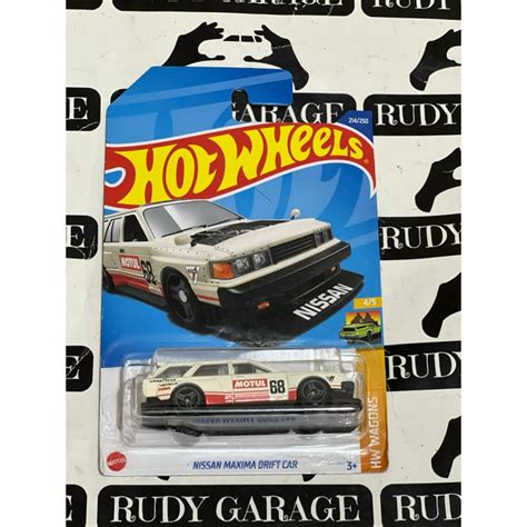 Jual Hot Wheels Nissan Maxima Drift Car Putih Shopee Indonesia