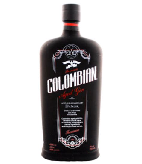 Dictador Colombian Aged Gin Black 700ml Luxurious Drinks