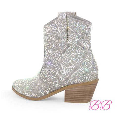 Diamonique Western Ankle Boots Beach Babe Bikini