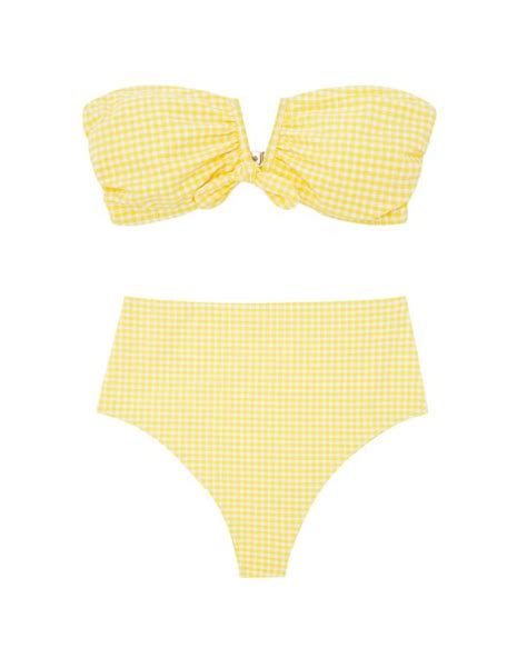Gingham Bikini Set