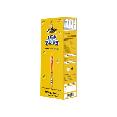 Shop Mango Flavor Natural Ice Pops Online Skippi