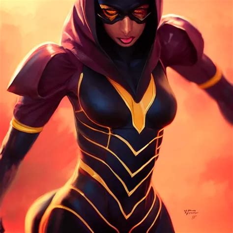 Beautiful Scorpion Woman Character Confident Pose Stable Diffusion