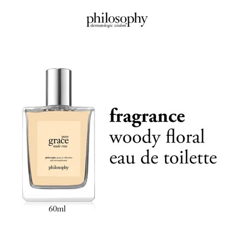 Philosophy Pure Grace Nude Rose Eau De Toilette Perfume Fragrance With Notes Of Blush Rose